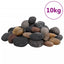 polerede småsten 10 kg 5-8 cm flerfarvet