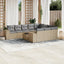 sofasæt til haven 11 dele med hynder polyrattan beige