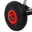 SUP trolley til surfbræt 45 kg foldbar aluminium
