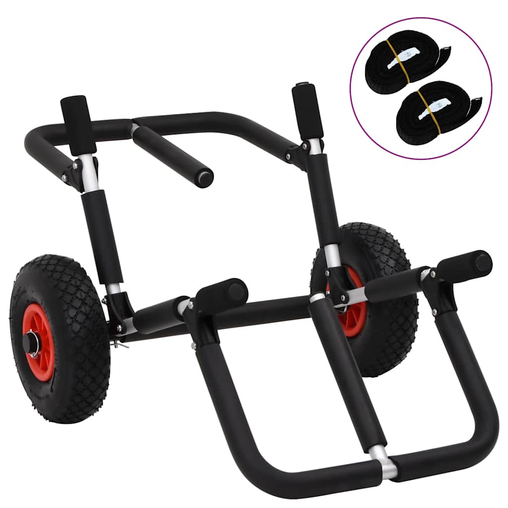 SUP Trolley til 2 surfbrætter 90 kg foldbar aluminium