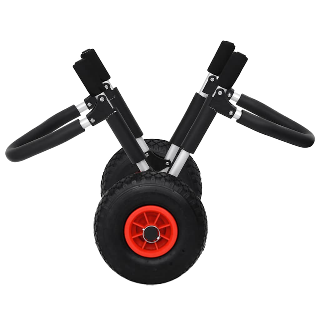 SUP Trolley til 2 surfbrætter 90 kg foldbar aluminium