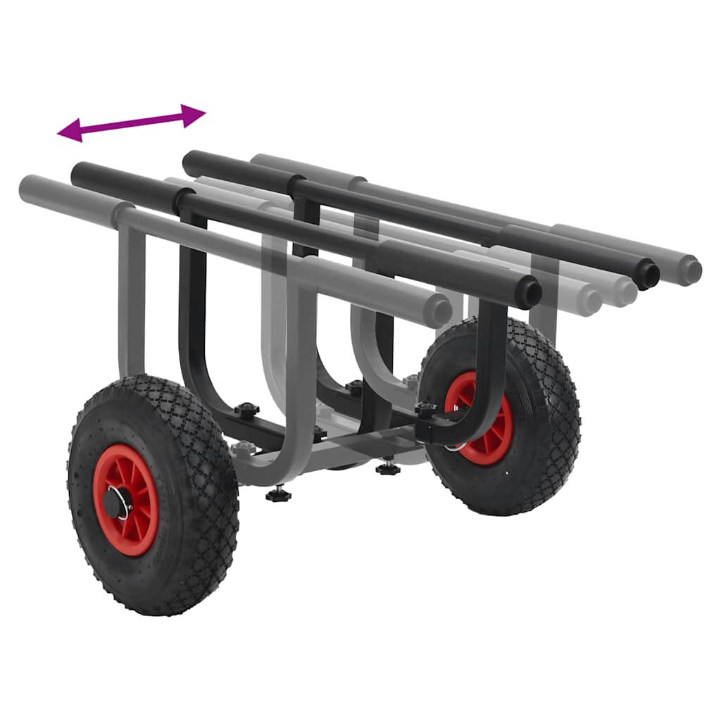 kajakvogn 90 kg aluminium