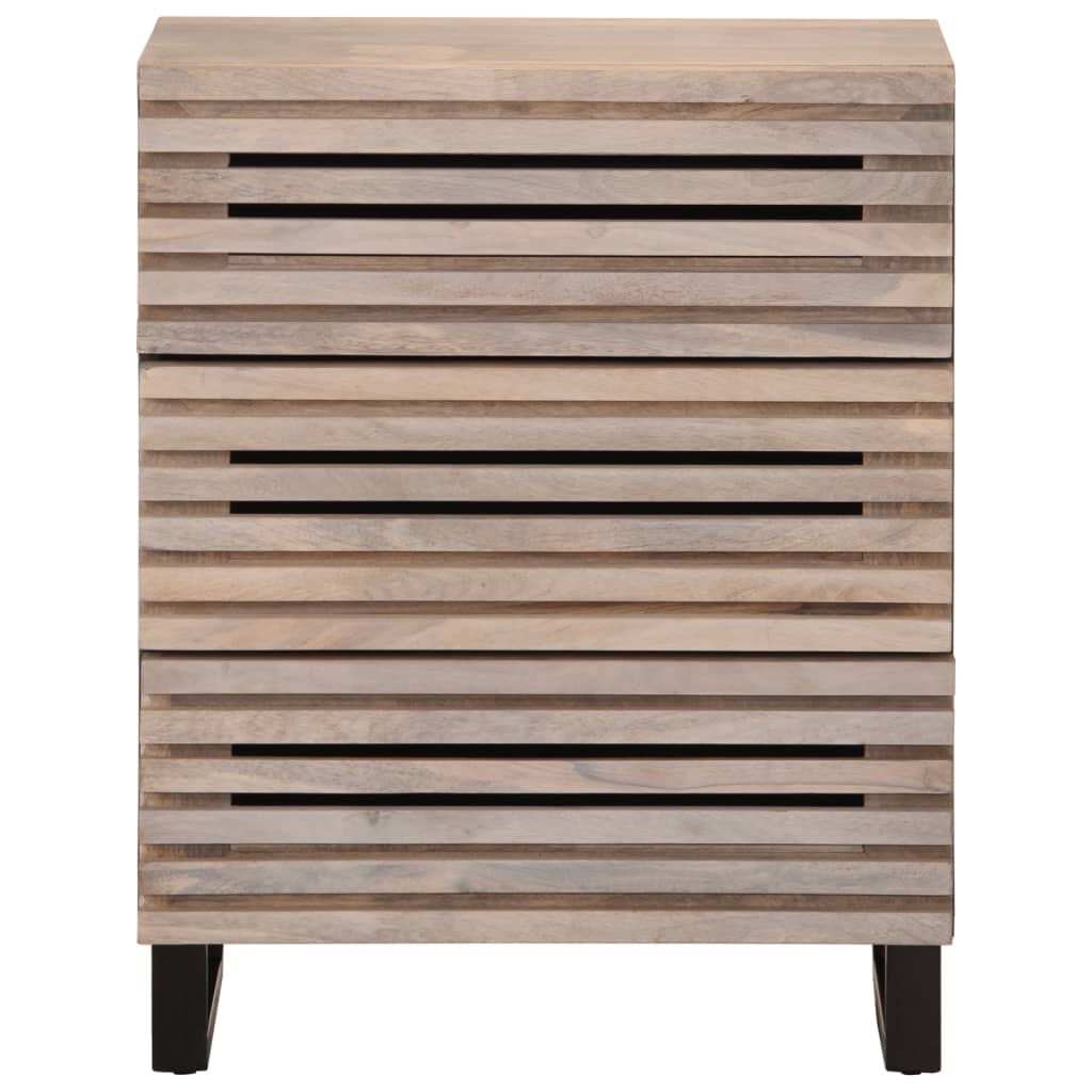 skænke 2 stk. 60x34x75 cm massivt mangotræ