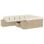 sofasæt til haven 11 dele med hynder polyrattan beige