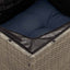 sofasæt til haven 8 dele med hynder polyrattan grå
