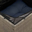 sofasæt til haven 12 dele med hynder polyrattan grå