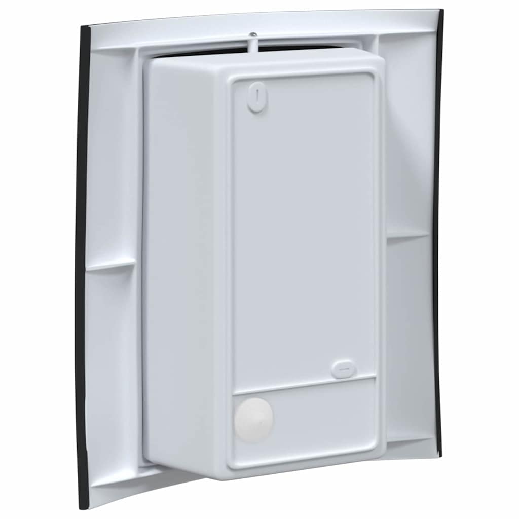 Udendørs væglampe 2 pcs Sort 23,5 x 9 x 26 cm