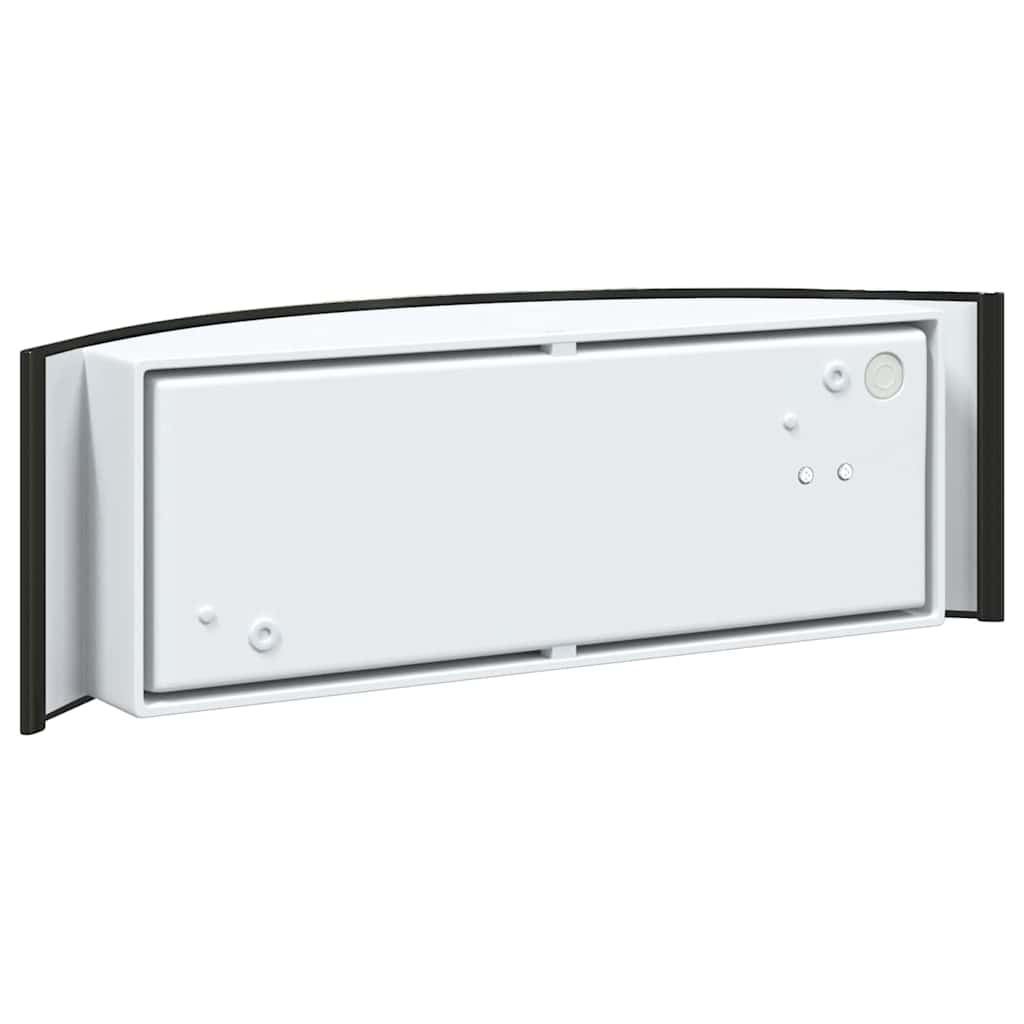 Udendørs væglampe 2 pcs Sort 32 x 10 x 10 cm