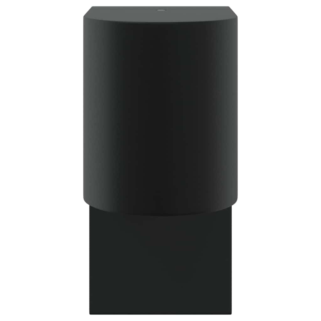 Udendørs væglampe 2 pcs Sort 12 x 7 x 15 cm Rustfrit stål