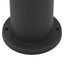 pullertlampe med stikkontakt 50 cm rustfrit stål IP44