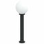 pullertlamper 3 stk. 80 cm sort IP44