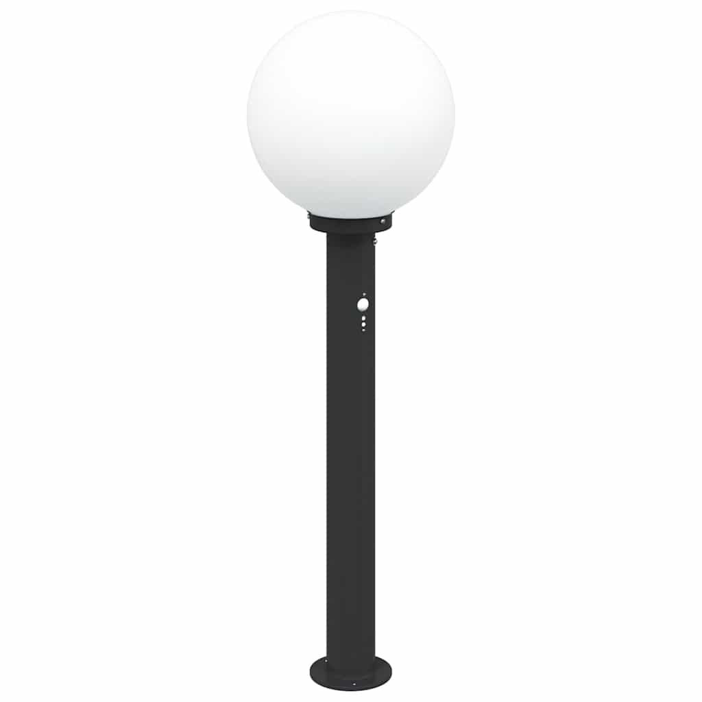 pullertlampe med sensor 80 cm sort IP44