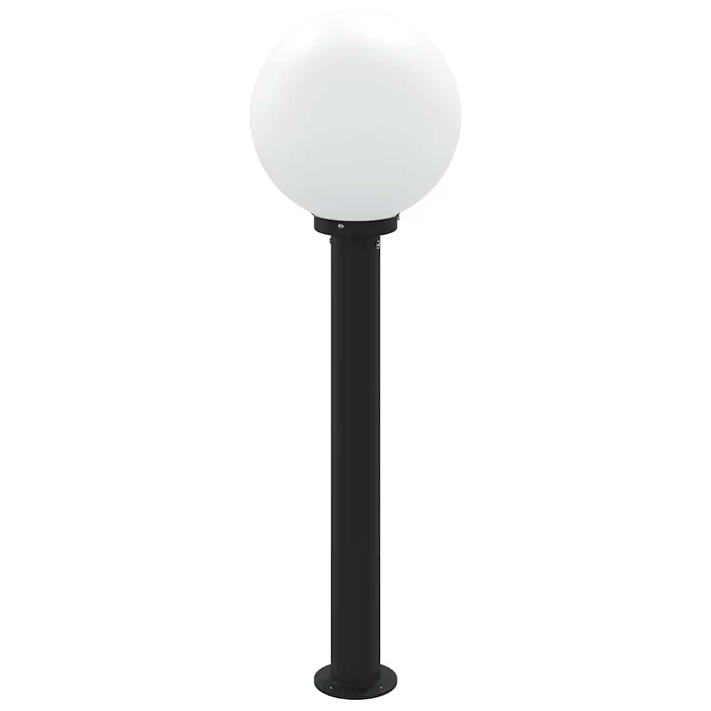 pullertlampe med sensor 80 cm sort IP44