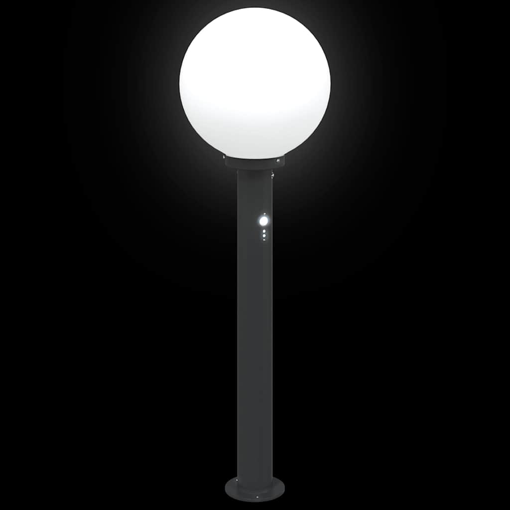 pullertlampe med sensor 80 cm sort IP44