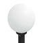 pullertlampe med sensor 80 cm sort IP44
