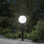 pullertlampe med sensor 80 cm sort IP44