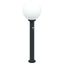 pullertlamper med sensor 3 stk. 80 cm sort IP44