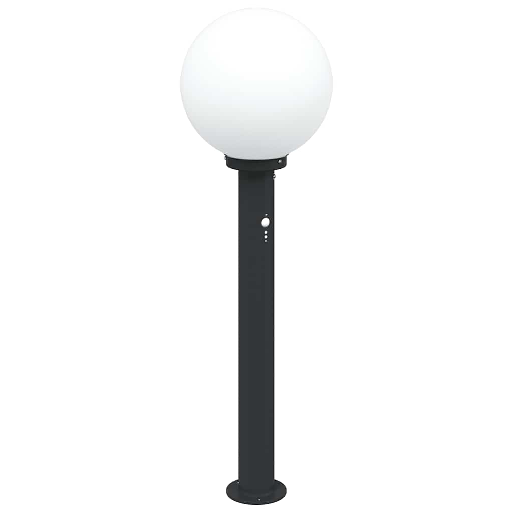 pullertlamper med sensor 3 stk. 80 cm sort IP44