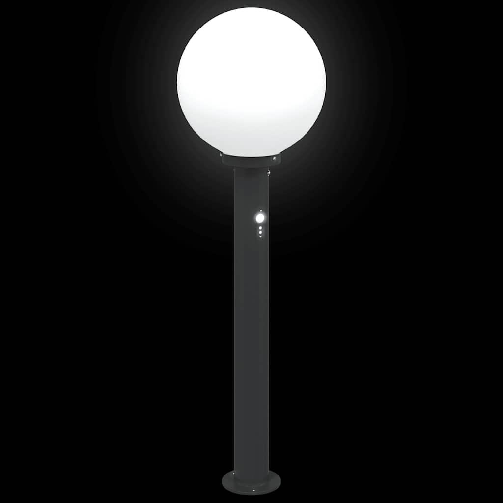 pullertlamper med sensor 3 stk. 80 cm sort IP44