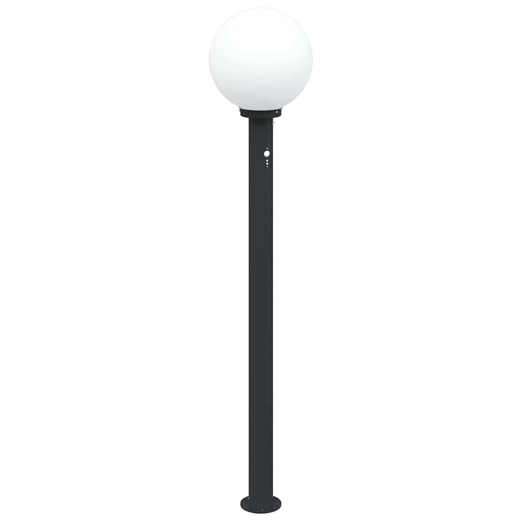 pullertlampe med sensor 120 cm sort IP44