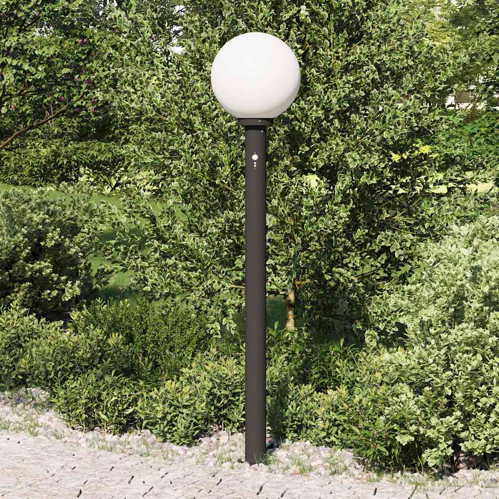 pullertlampe med sensor 120 cm sort IP44