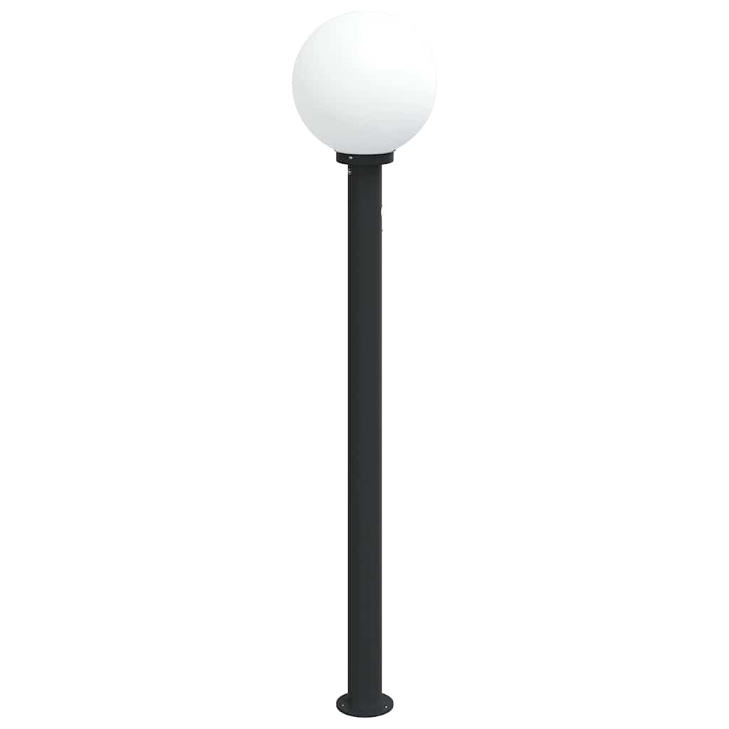 pullertlampe med sensor 120 cm sort IP44