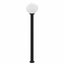 pullertlampe med sensor 120 cm sort IP44