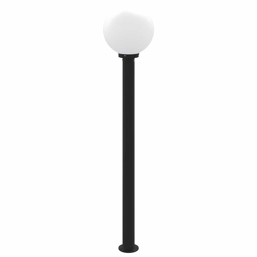 pullertlampe med sensor 120 cm sort IP44
