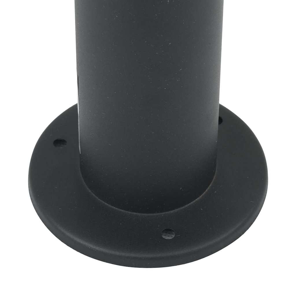pullertlamper med stikkontakt 3 stk. 80 cm sort IP44