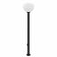 pullertlampe med stikkontakt 120 cm sort IP44