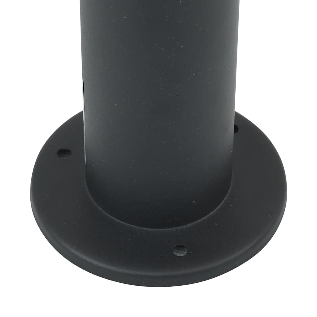 pullertlampe med sensor og stikkontakt 80 cm sort IP44