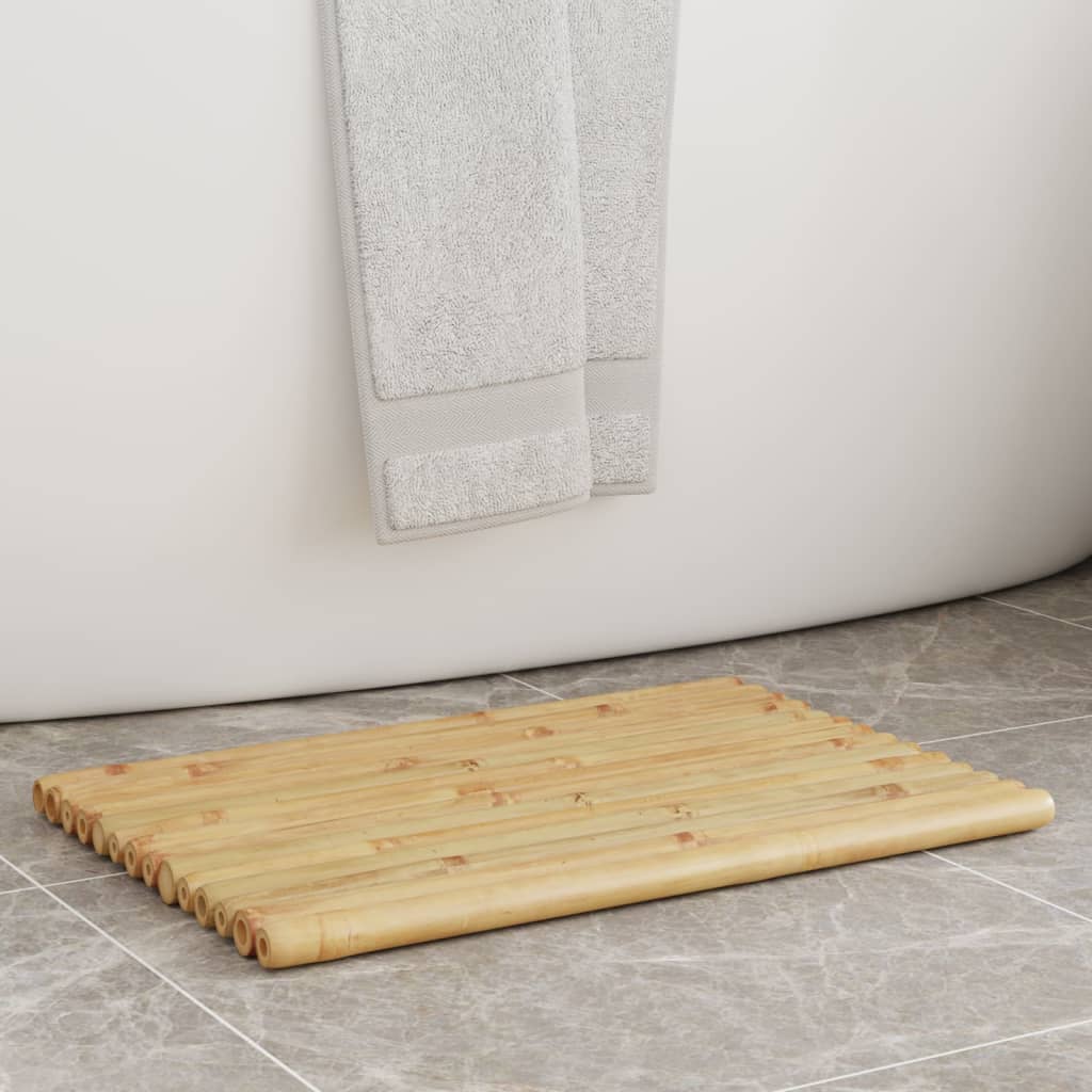 Bademåtter i bambus 2 stk. - 50 × 35 cm