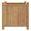 plantekasse 40x40x40 cm bambus