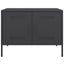 tv-borde 2 stk. 68x39x50,5 cm stål sort