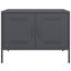 tv-bord 68x39x50,5 cm stål antracitgrå