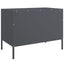tv-borde 2 stk. 68x39x50,5 cm stål antracitgrå