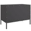 tv-borde 2 stk. 68x39x50,5 cm stål sort