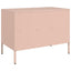 tv-borde 2 stk. 68x39x50,5 cm stål lyserød