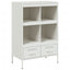 skab 68x39x101,5 cm stål hvid