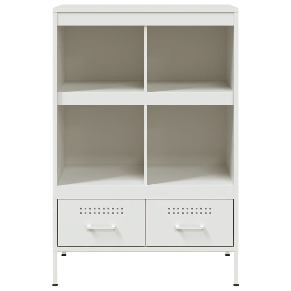 skab 68x39x101,5 cm stål hvid