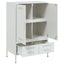 skab 68x39x101,5 cm stål hvid