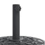 parasolfod til Ø38/48 mm stænger 25 kg rund