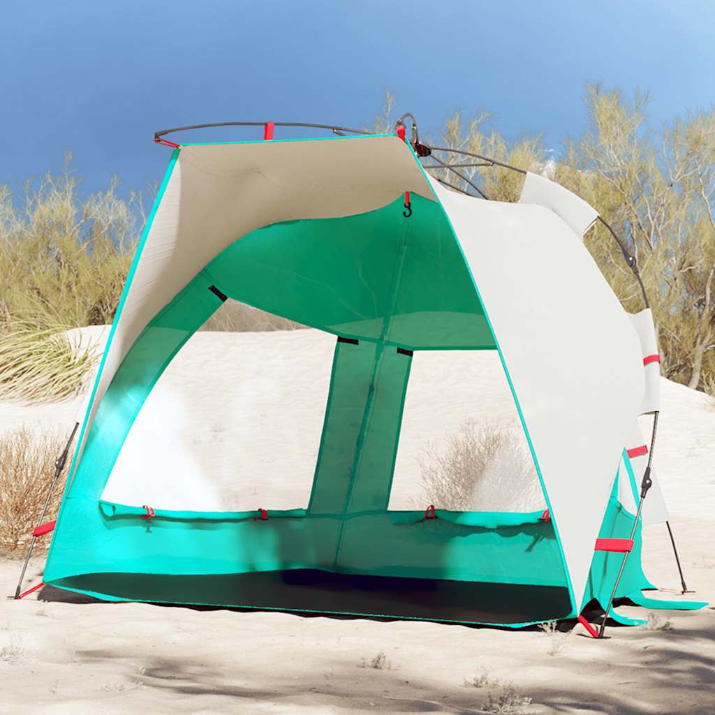 2-personers campingtelt vandtæt quick-release grøn billede