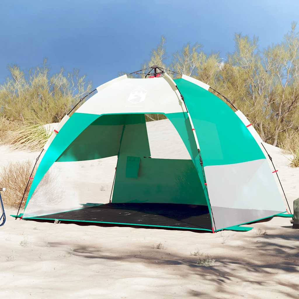 2-personers campingtelt vandtæt quick-release grøn billede