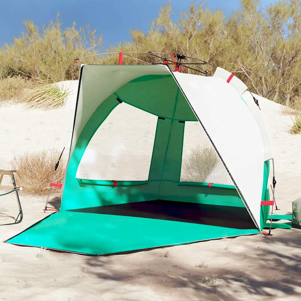 2-personers campingtelt vandtæt quick-release grøn billede