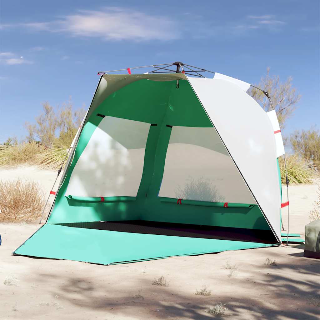 3-personers campingtelt vandtæt quick-release grøn billede