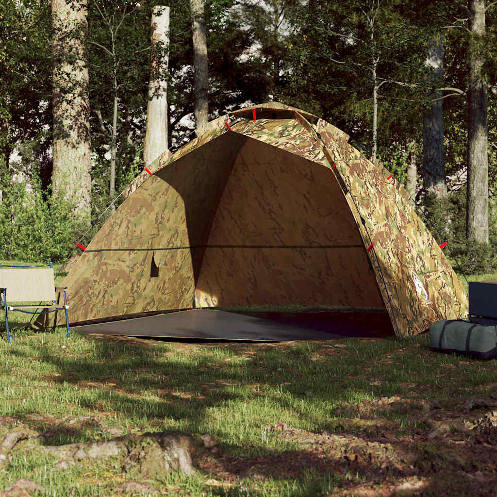 4-personers fisketelt quick-release camouflage