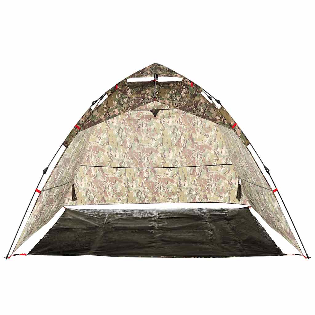 4-personers fisketelt quick-release camouflage