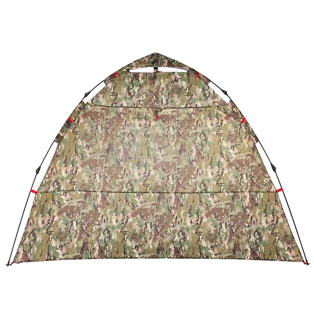 4-personers fisketelt quick-release camouflage