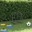 rebounder 84x73x60-80 cm justerbart stål sort